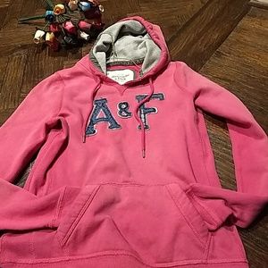 💞FINALPRICE❤️Abercrombie &FitchHoodiecolor pink